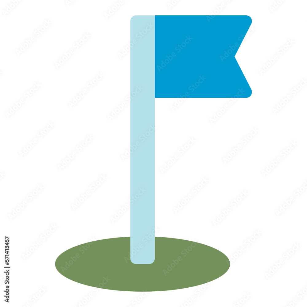 goal flag flat icon goal flag flat icon