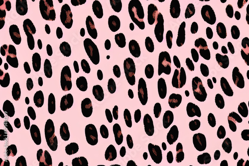 Pink leopard skin texture