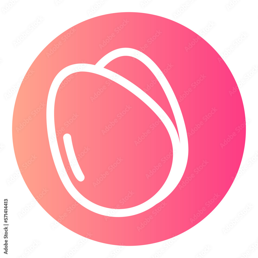 egg gradient icon egg gradient icon