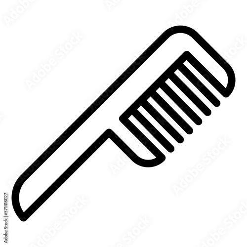 Comb outline icon