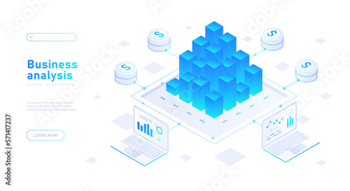 Business analysis concept