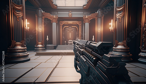Generative AI - Video Game Screenshot - FPS - 02