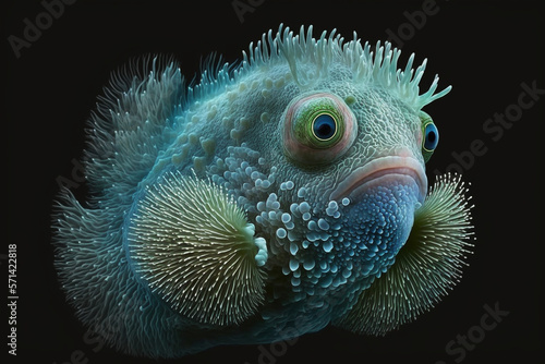 Creepy deep sea creatures With Generative AI
