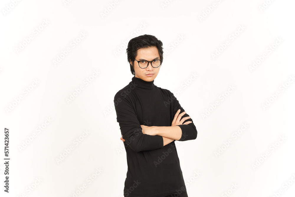 Sulking and Angry Face Expression Of Handsome Asian Man Isolated On White Background Sulking and Angry Face Expression Of Handsome Asian Man Isolated On White Background