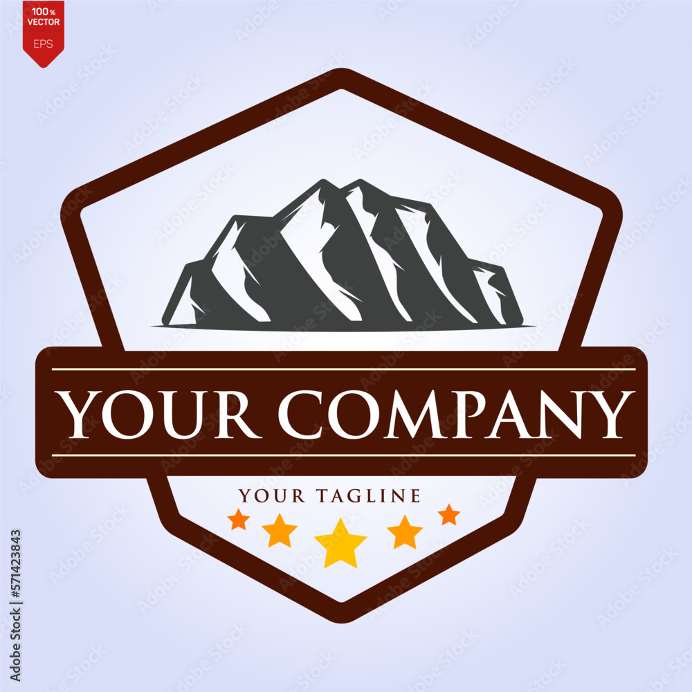 mountain vector Mountain Logo
