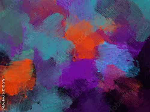 Oil paint brush abstract background