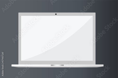 Laptop Mockup Isolated