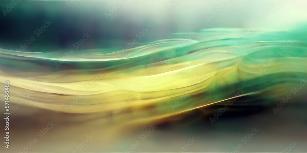 Blurred Motion - Waveform - Flowing Water - Abstract Background Texture - Generative AI