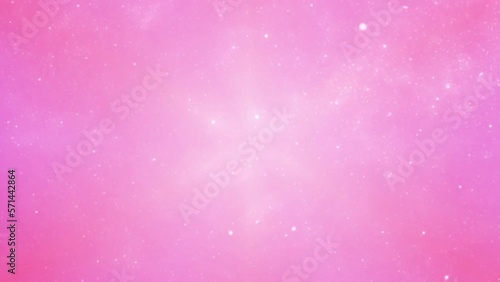pink galaxy background animation, traveling though space in the pink
