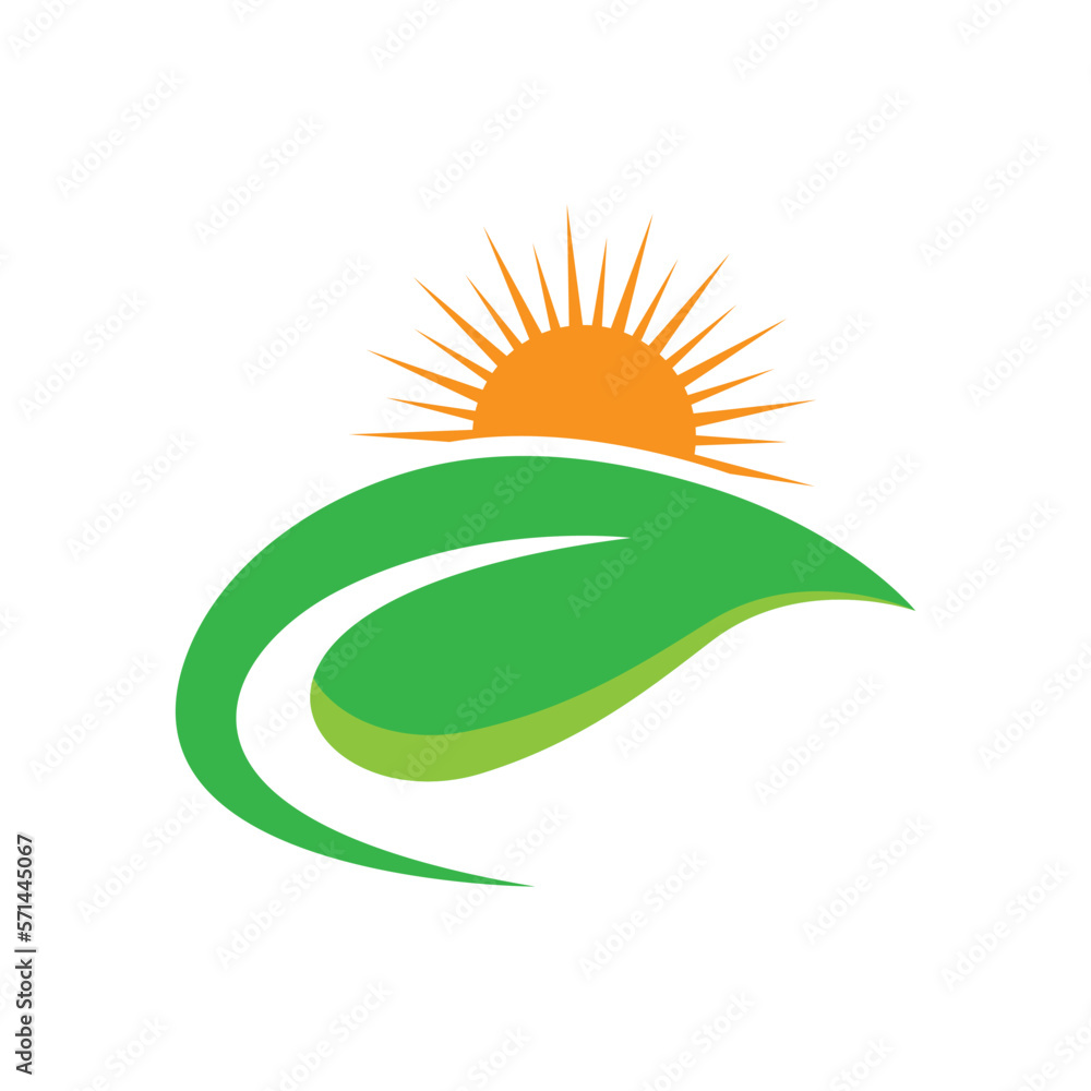 Obraz premium Leaf logo images