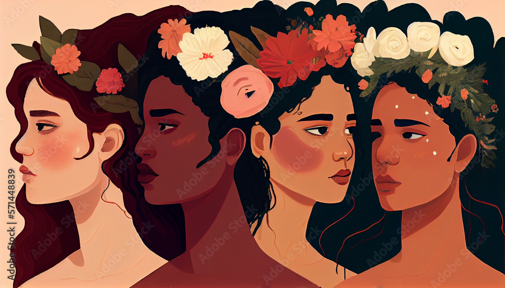 A Womens Portrait of Beautiful and Diverse Community A Womens Portrait of Beautiful and Diverse Community