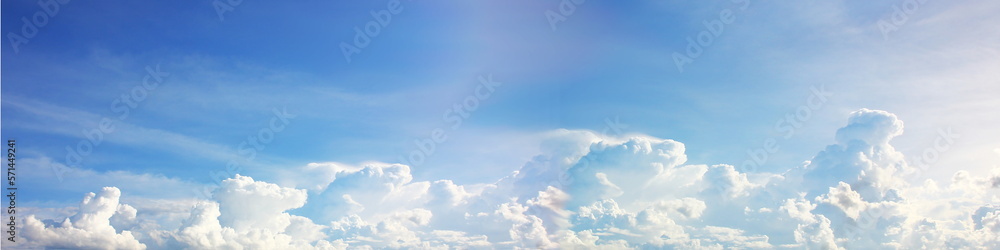 panorama blue white cloud shape abstract nature background panorama blue white cloud shape abstract nature background