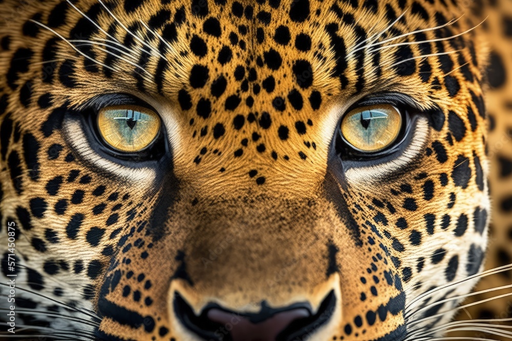 Jaguar Eyes Close Up