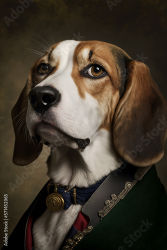 Photo portrait of a Beagle puppy © JG Marshall