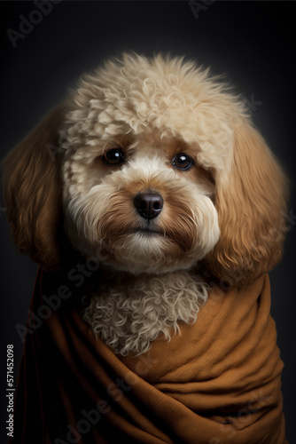 Photo portrait of a Cavoodle puppy photo