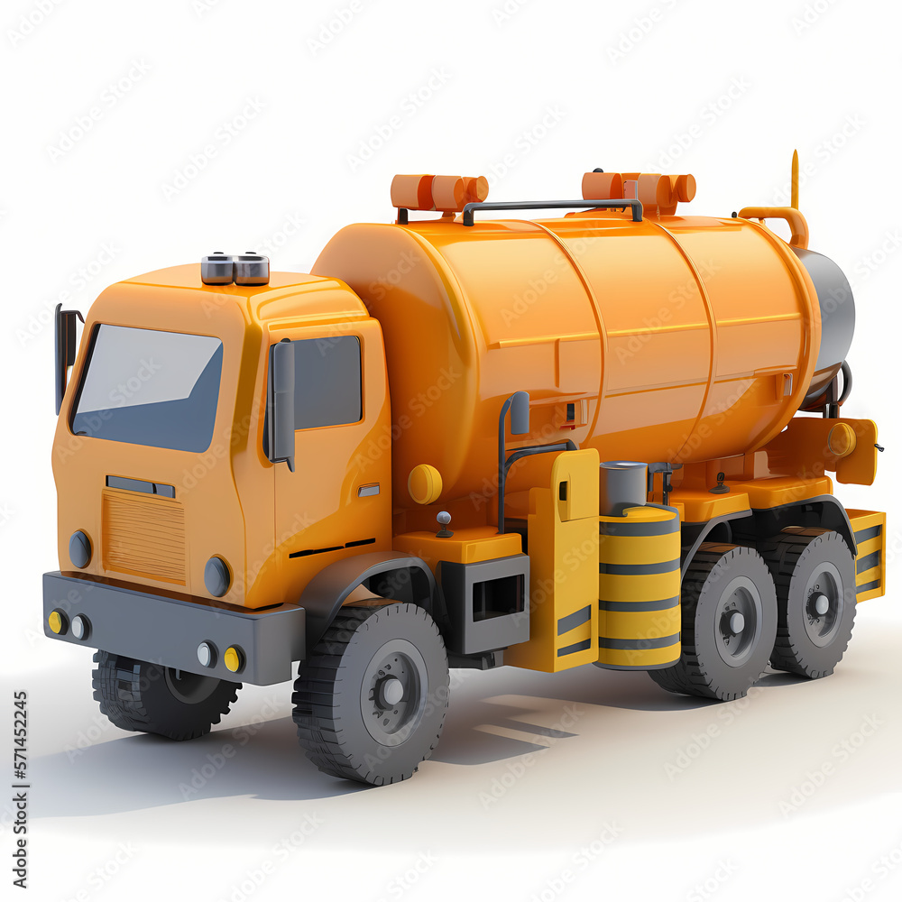 Water Tank Truck - Watr Delivery Truck Toy