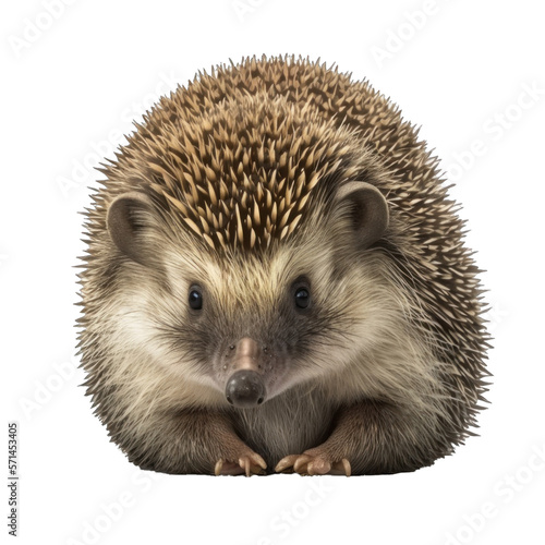 Animal Hedgehog Design Elements Isolated Transparent Background: Graphic Masterpiece, Clear Alpha Channel for Overlays Web Design, Digital Art, PNG Image Format (generative AI
