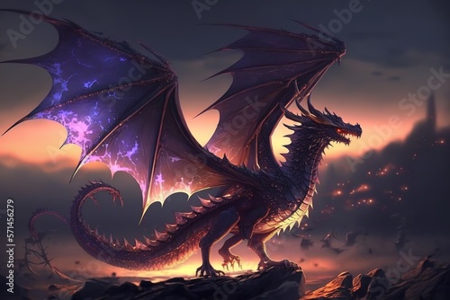 Fantasy dragon