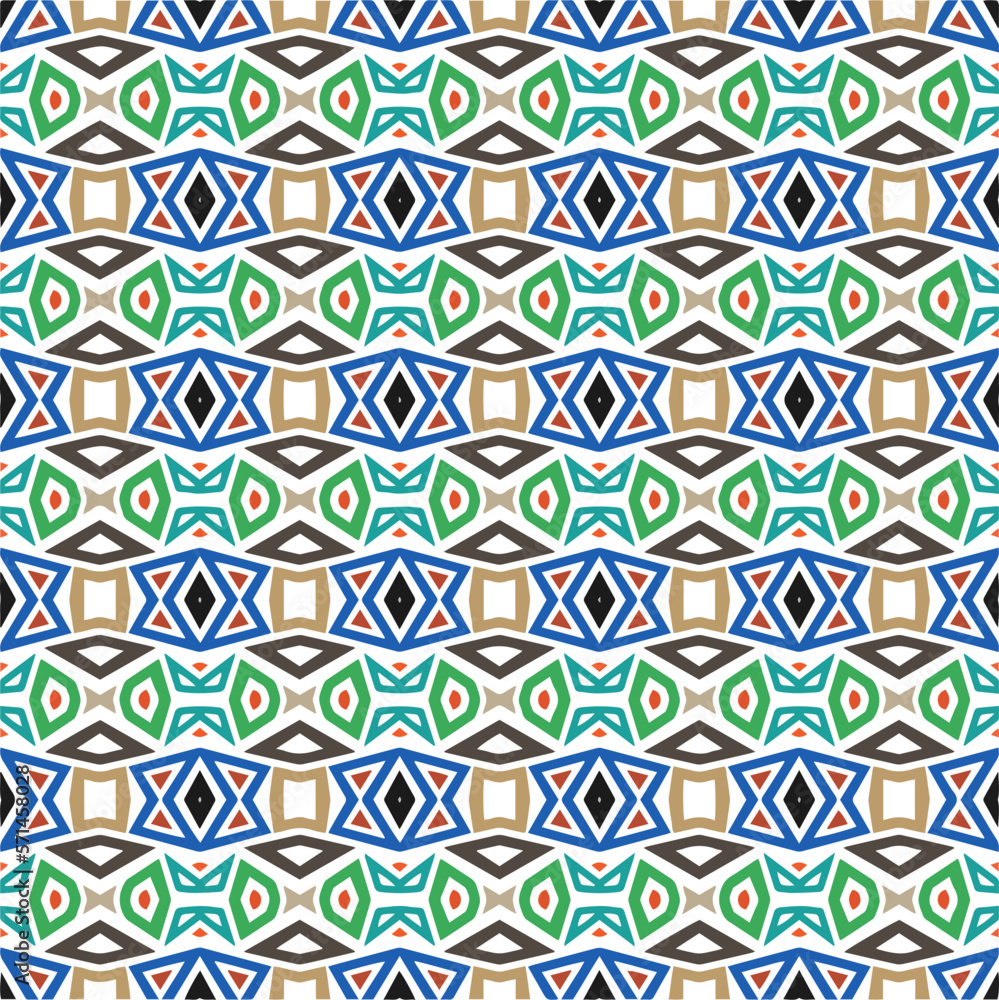 Abstract ethnic rug ornamental seamless pattern.Perfect for fashion, textile design, cute themed fabric, on wall paper, wrapping paper and home decor. Abstract ethnic rug ornamental seamless pattern.Perfect for fashion, textile design, cute themed fabric, on wall paper, wrapping paper and home decor.