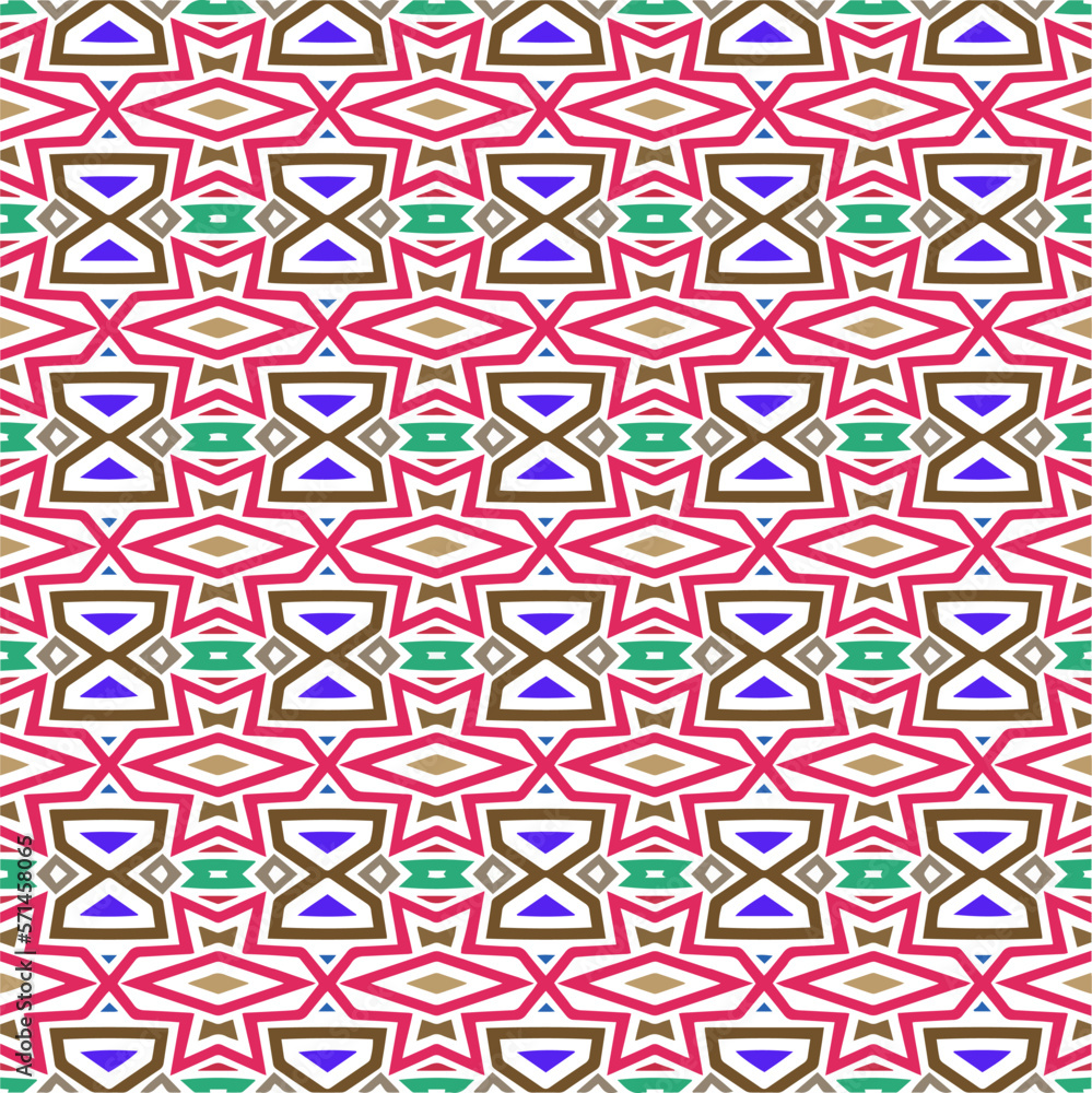 Abstract ethnic rug ornamental seamless pattern.Perfect for fashion, textile design, cute themed fabric, on wall paper, wrapping paper and home decor. Abstract ethnic rug ornamental seamless pattern.Perfect for fashion, textile design, cute themed fabric, on wall paper, wrapping paper and home decor.