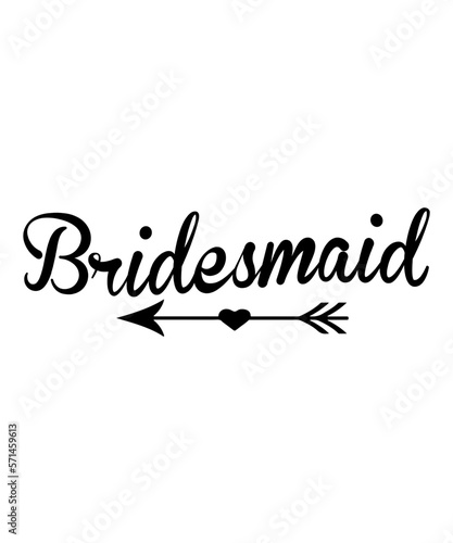bridesmaid SVG Cut File