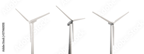 wind turbine trible transparent background png