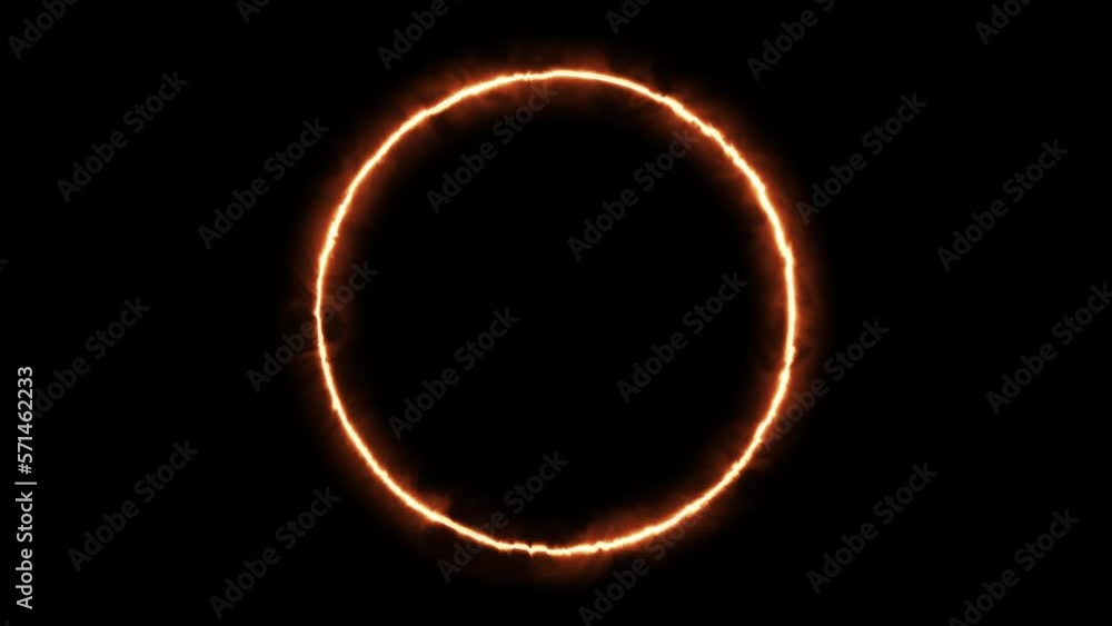 circle shape flame energy circle shape flame energy