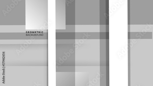 Vector grey abstract background for design. Minimal vector stripes design. Simple texture graphic element. Vector abstract pattern background template. © indah