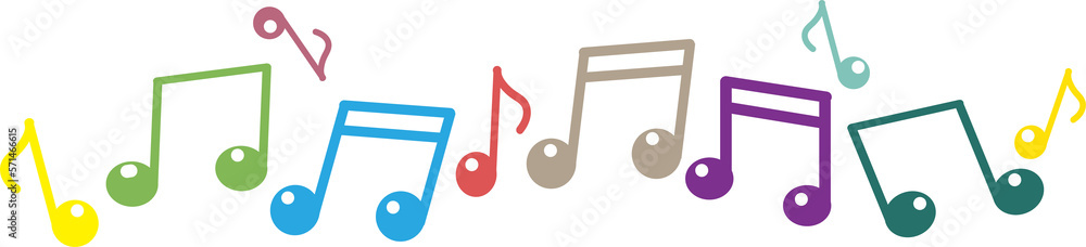Combine and arrange different musical symbols like dance to form note lines. Combine and arrange different musical symbols like dance to form note lines.