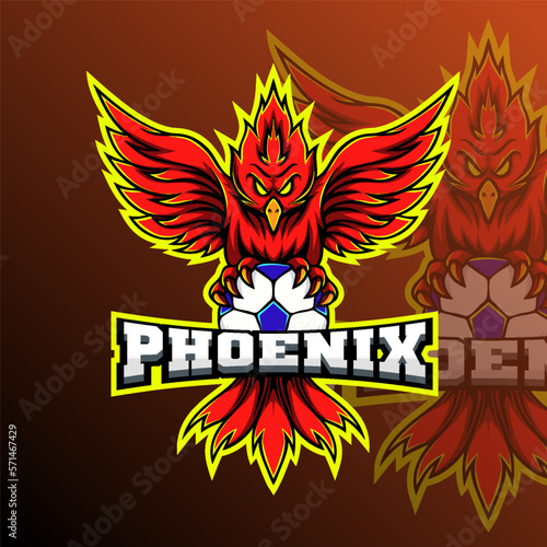 Phoenix Football Animal  Team Badge