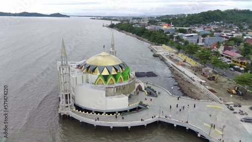 FIMI Drone Camera - Floating Mosque B. J. Habibie City of Parepare photo