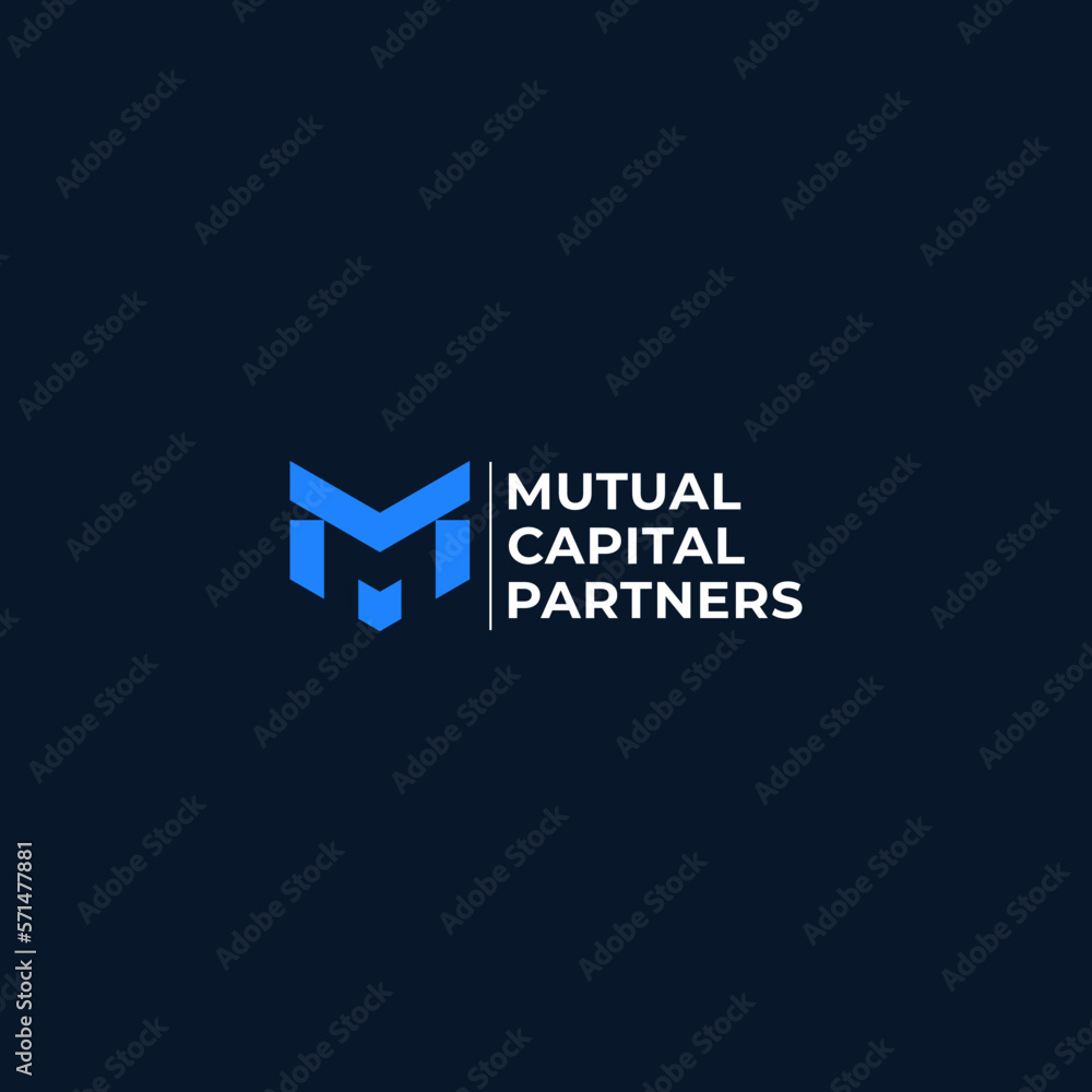 Letter M Simple Monogram Logo Letter M Simple Monogram Logo