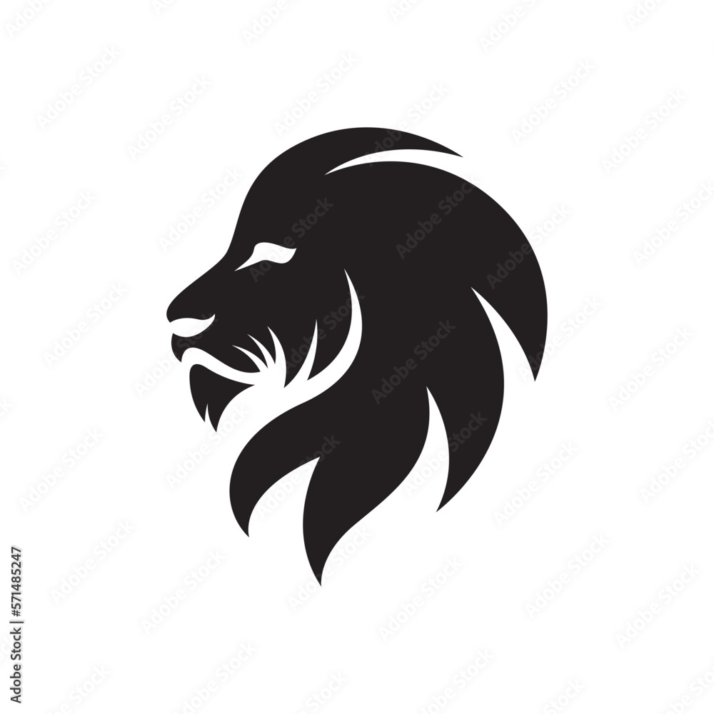 Lion head logo images illustration Lion head logo images illustration