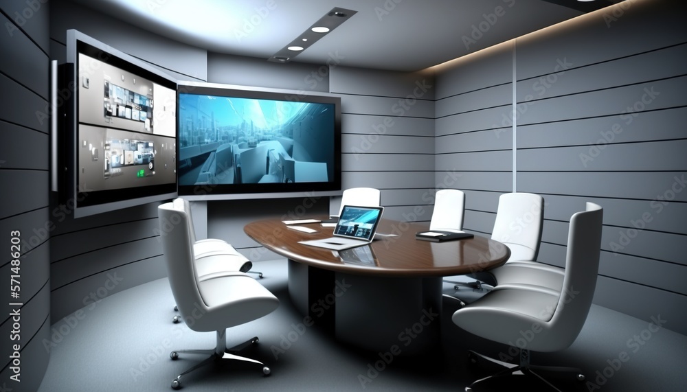 Virtual Meeting Room. Modern technology revolutionizing the way we work | generative AI
Virtual Meeting Room. Modern technology revolutionizing the way we work | generative AI
