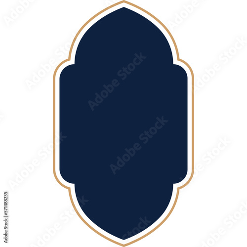 Islamic Window Decorative Line (6)