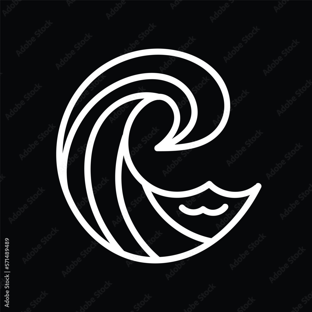 Vector illustration surfing theme badge design. For t-shirt prints posters stickers and other uses. Vector illustration surfing theme badge design. For t-shirt prints posters stickers and other uses.
