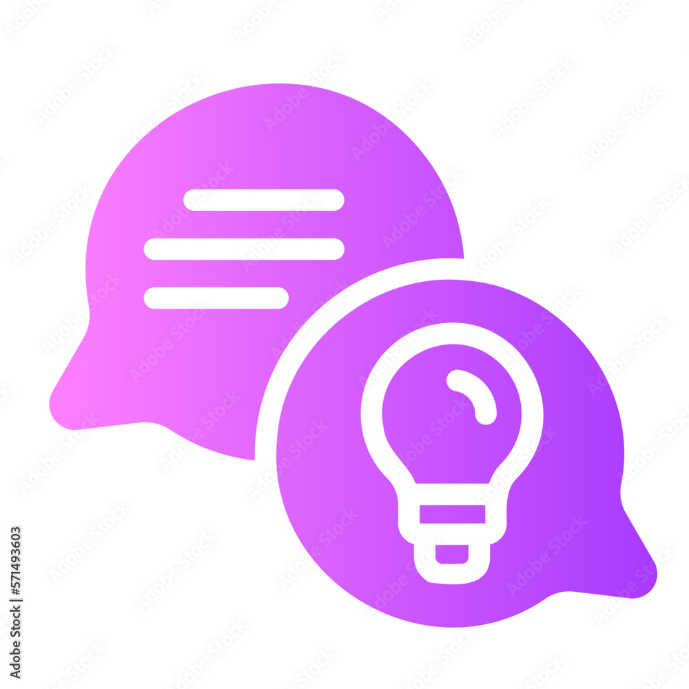 opinion gradient icon opinion gradient icon