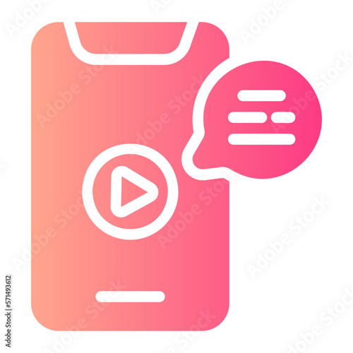 live gradient icon