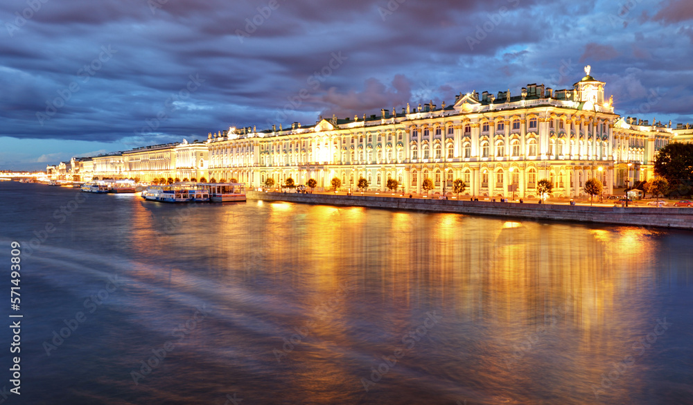 The State Hermitage, a museum of art and culture in Saint Petersburg, Russia. One of the largest and oldest museums in the world, it was founded in 1764 by Catherine the Great