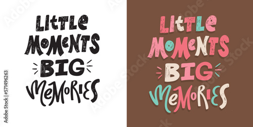 MInimalistic modern typographic lettering postcard. Lettering art, t-shirt design, mug print.