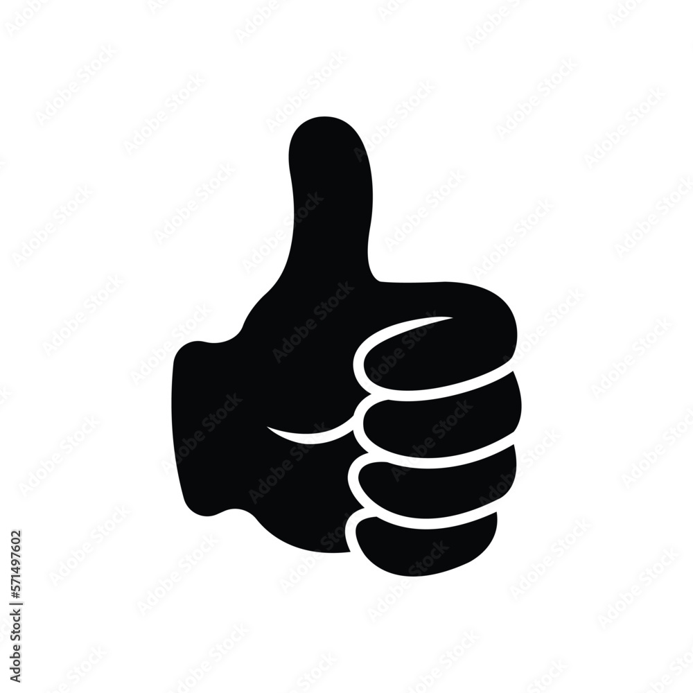 thumb up - thumb down icon vector design template in white background thumb up - thumb down icon vector design template in white background