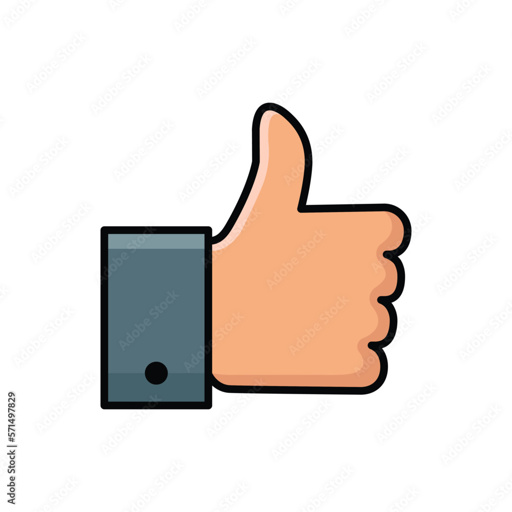thumb up - thumb down icon vector design template in white background thumb up - thumb down icon vector design template in white background