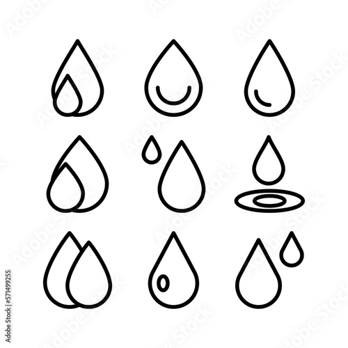 Showcase the beauty and elegance of your design with this stunning Black and White dewdrop Icon. Perfect for graphic designs, logos, mobile apps, posters and more. 
