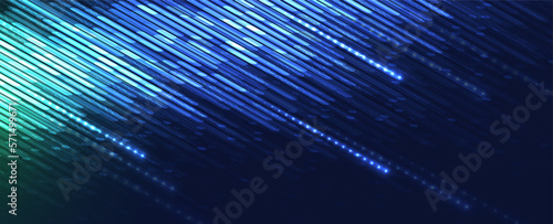 Quantum processing. Deep learning artificial intelligence. Future new technology  for business or science presentation