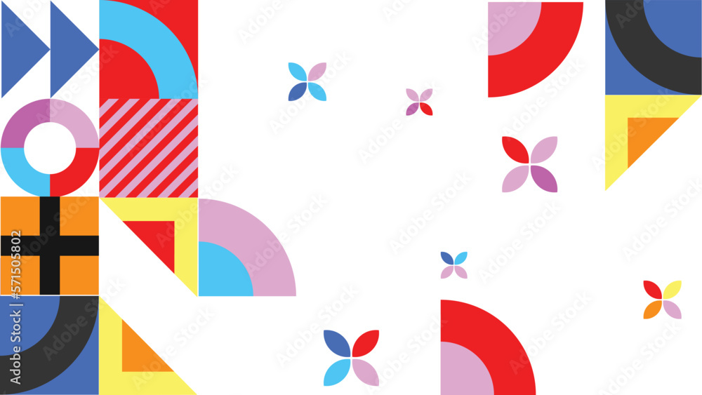 Obraz premium abstract background frame with geometric patterns