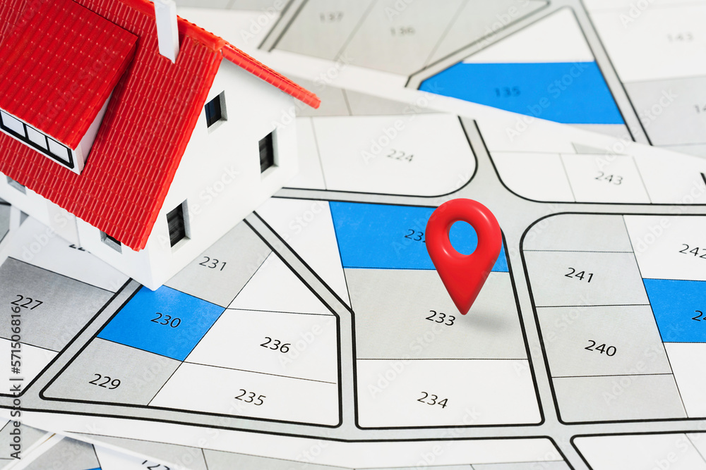 choose the land location building plot for house construction on a cadastral for real estate or property for dream. concept buy chooses to land for construction home. property investment concept. choose the land location building plot for house construction on a cadastral for real estate or property for dream. concept buy chooses to land for construction home. property investment concept.