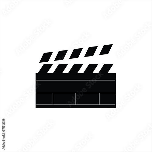 Evening Entertainment Movies Icon Vector