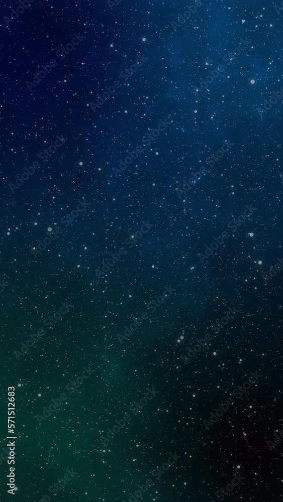 Silent starry night image CG motion vertical 4k background with changing colors at 60fps. Silent starry night image CG motion vertical 4k background with changing colors at 60fps.