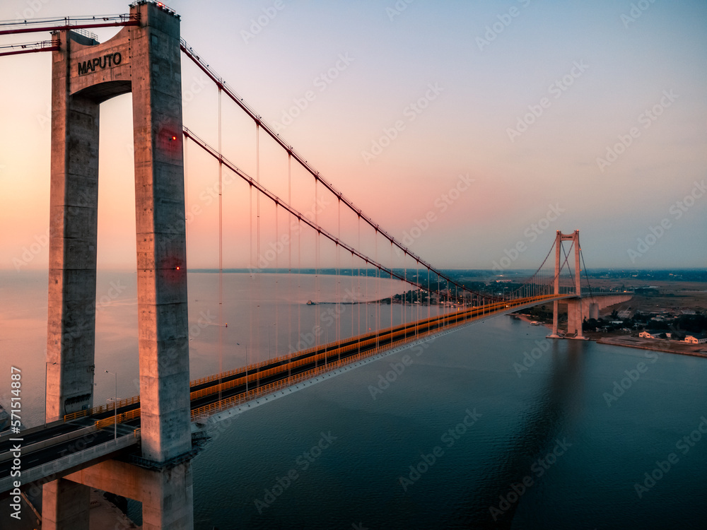 Fototapeta premium Bridge in Maputo, Mozambique
