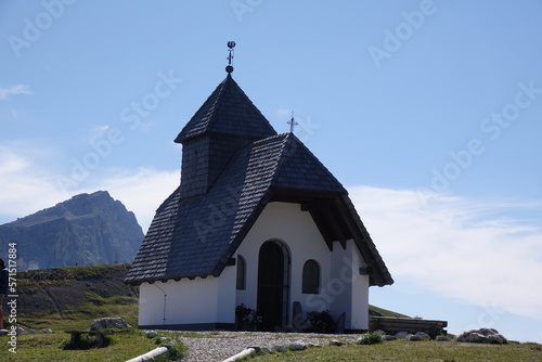 Antonius-Kapelle auf der Pralongia-Hochebene